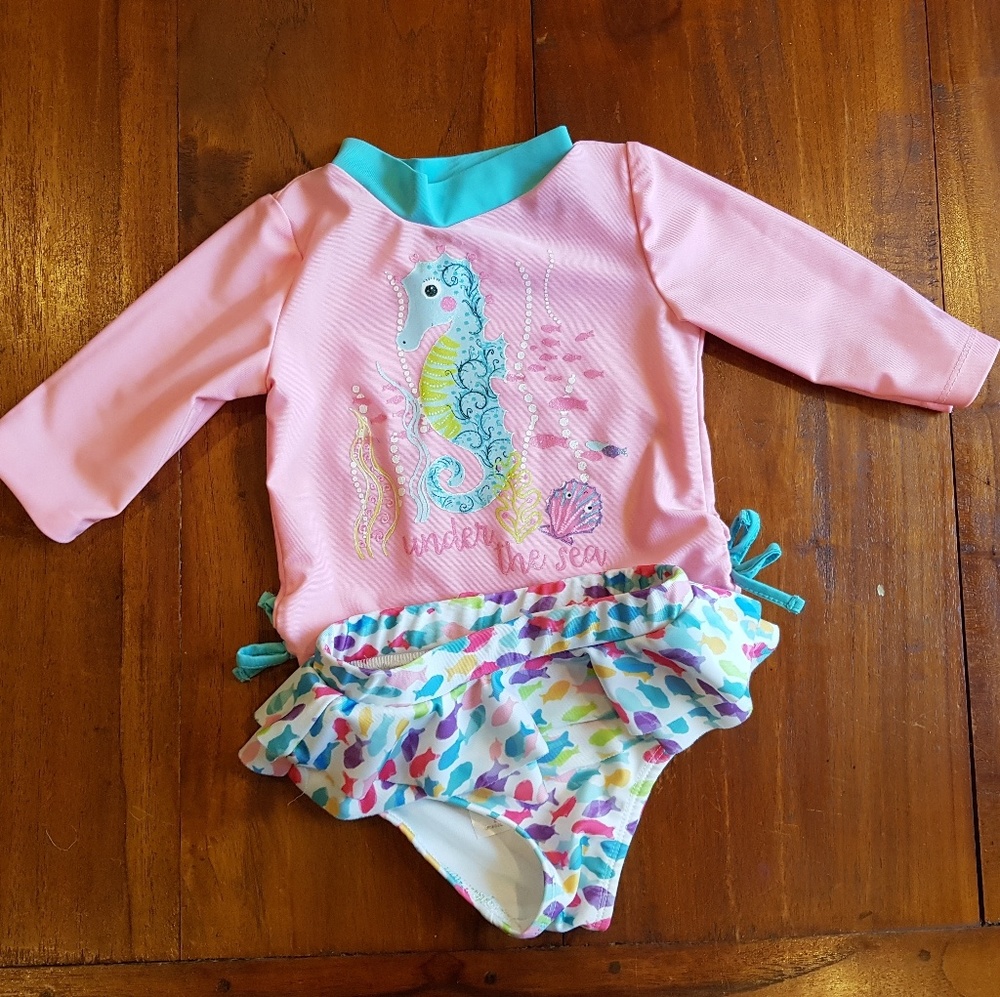 Rashguard and swim bottom 18M